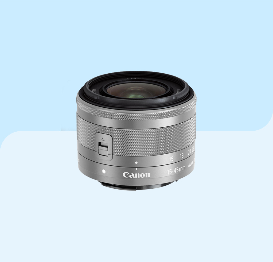 Canon 15-45mm レンズ(手ブレ補正)